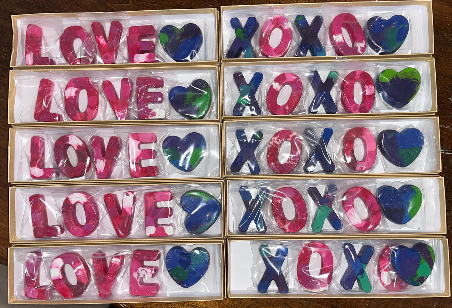Valentine Crayon Gift Set