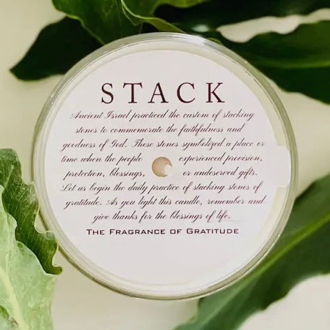 STACK Candles The Fragrance of Gratitude