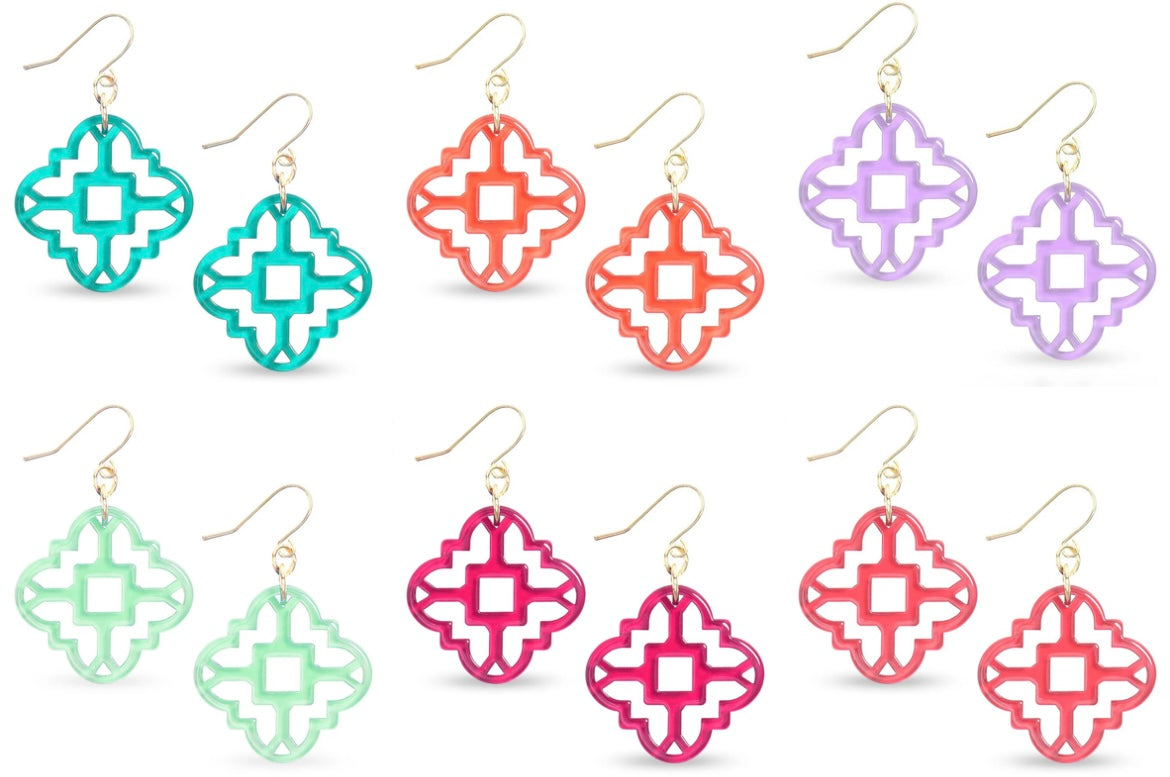 Mosaic Tile Earrings