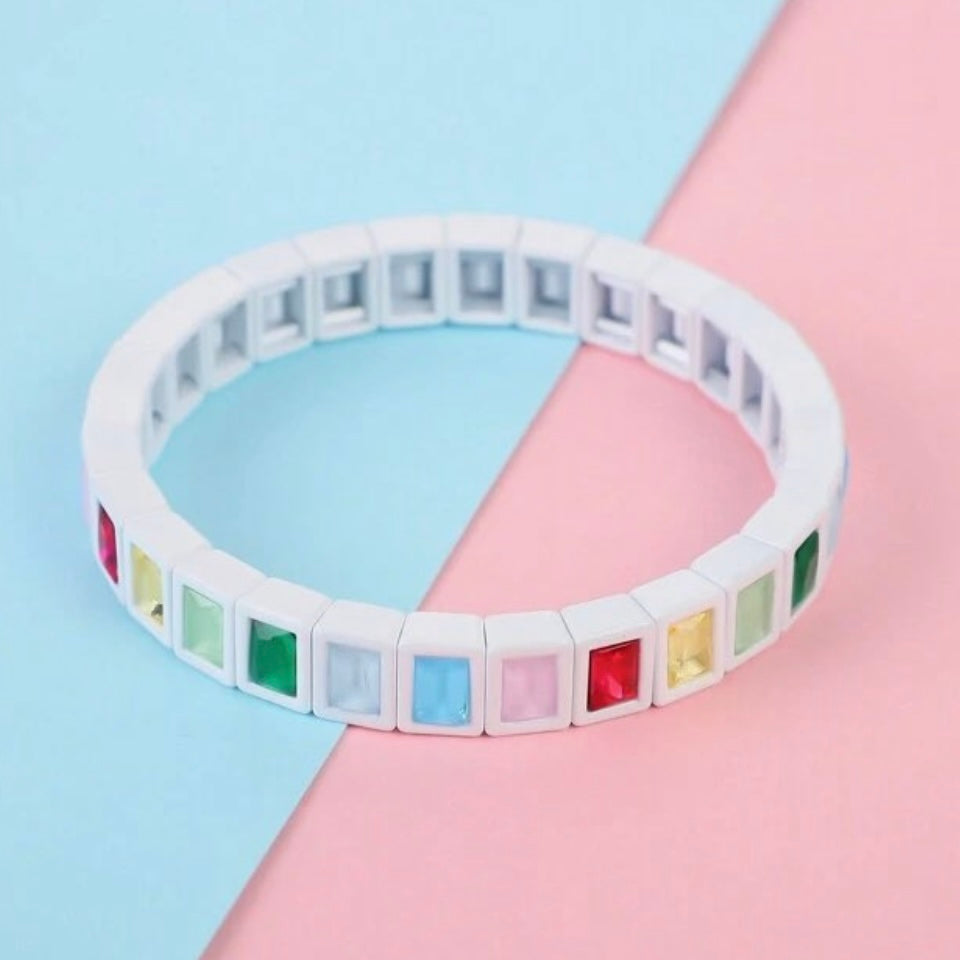 Cubed Candy Bracelet