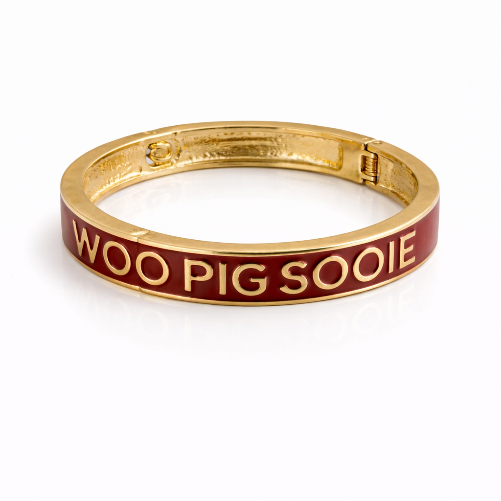 Wooo Pig Sooie Cuff Bangle