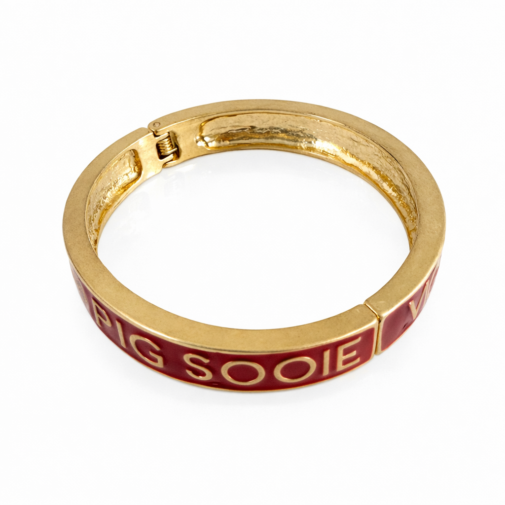 Wooo Pig Sooie Cuff Bangle