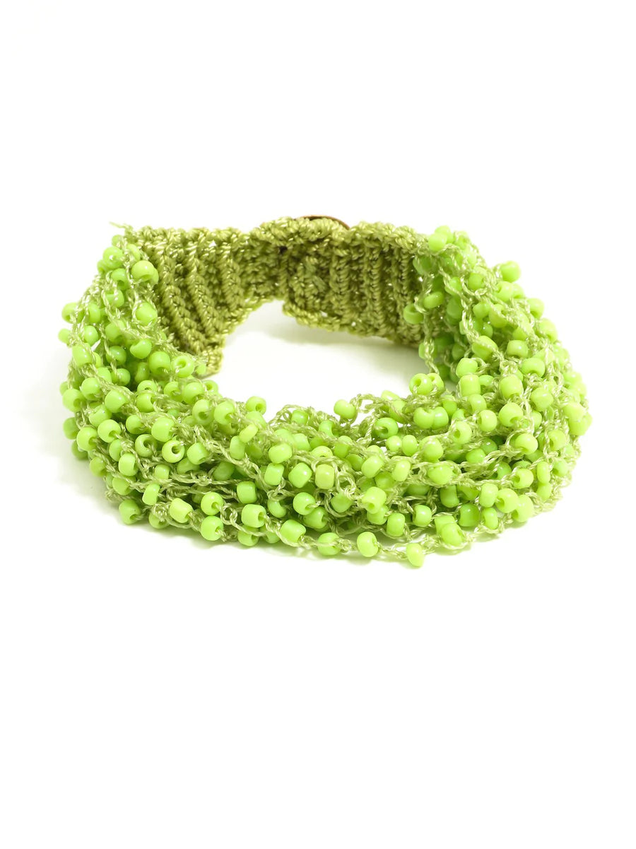 Woven Bead Bracelet