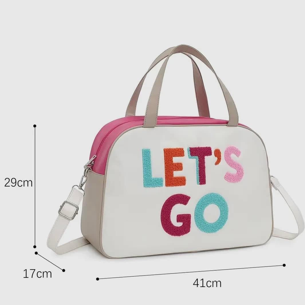 “Let’s Go” Carry-On Bag