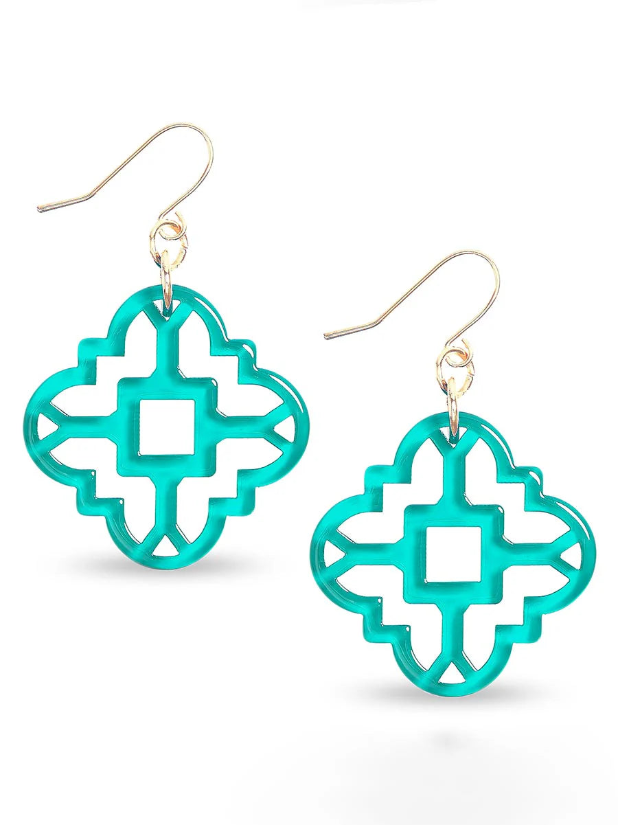 Mosaic Tile Earrings