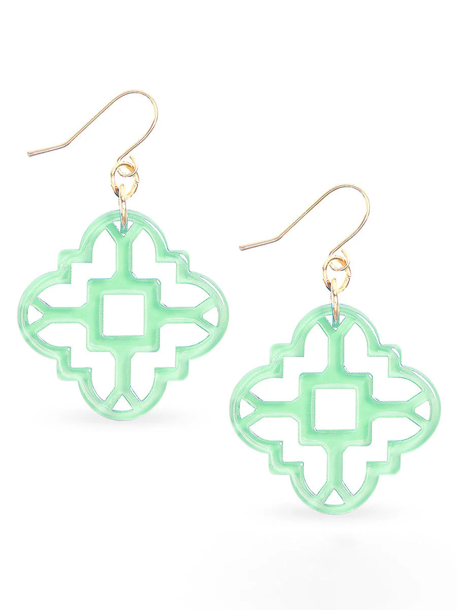 Mosaic Tile Earrings