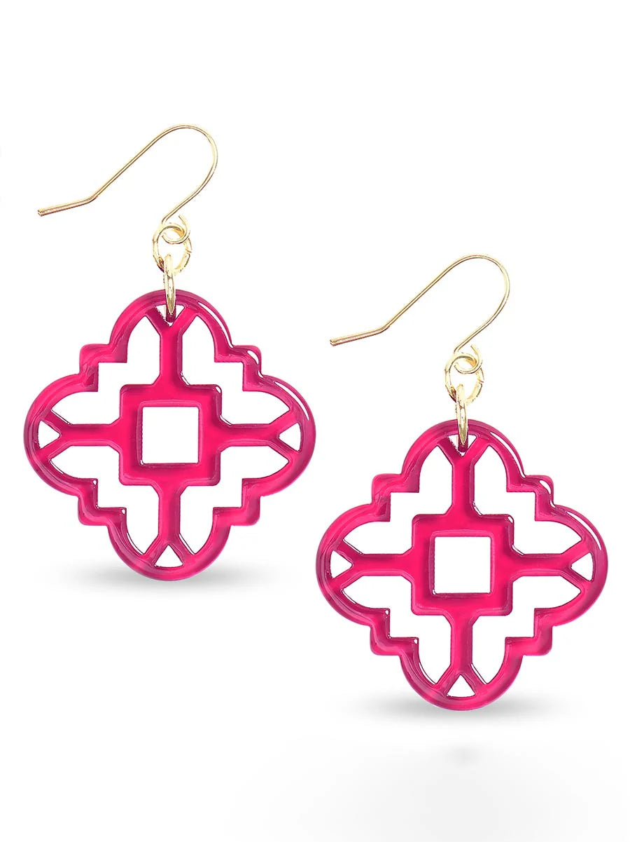 Mosaic Tile Earrings