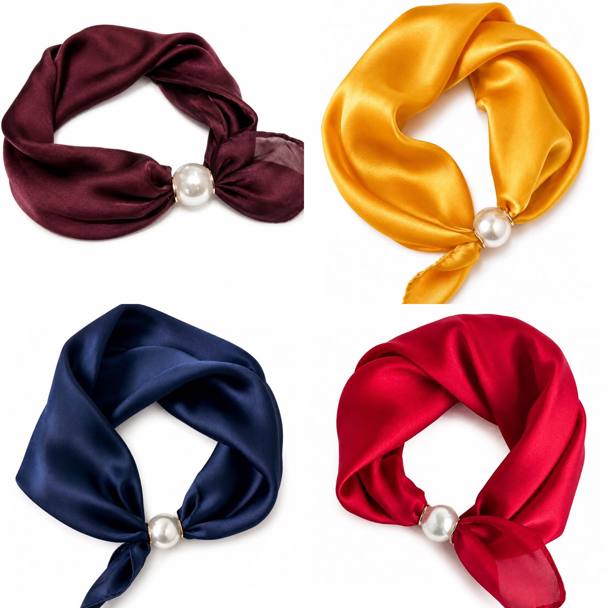 Solid Colored Magnetic Scarves