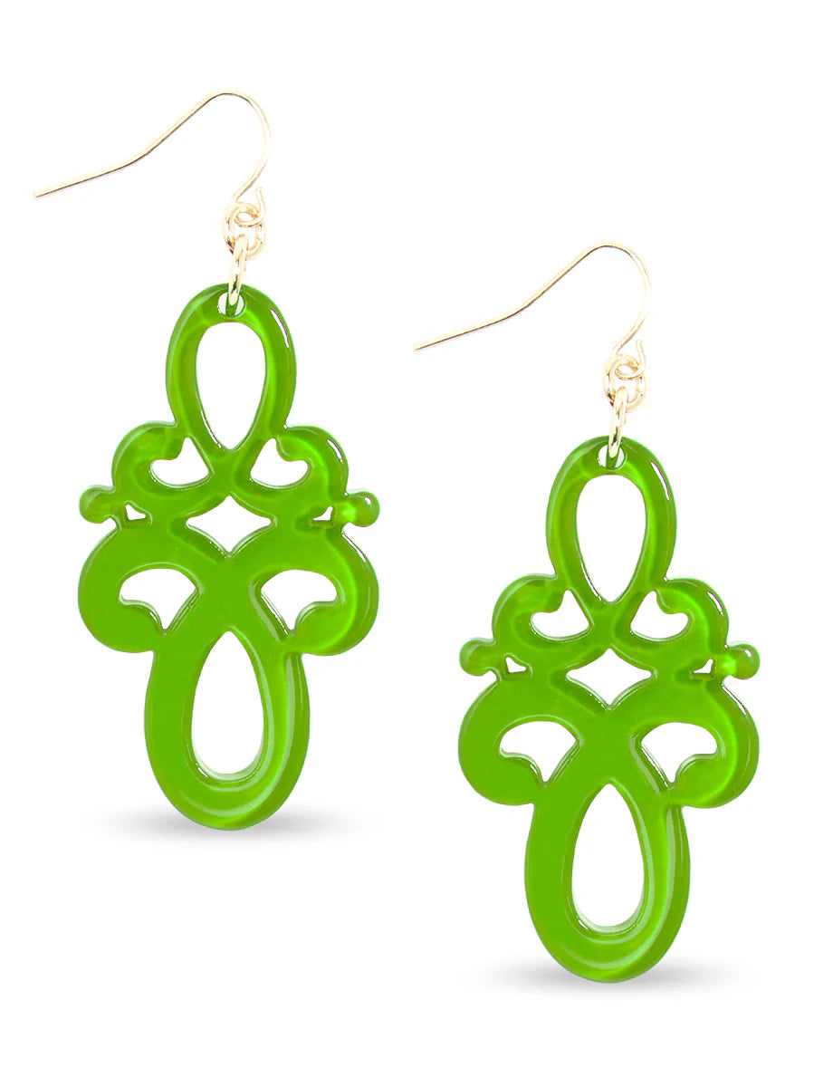 Double Scroll Earrings