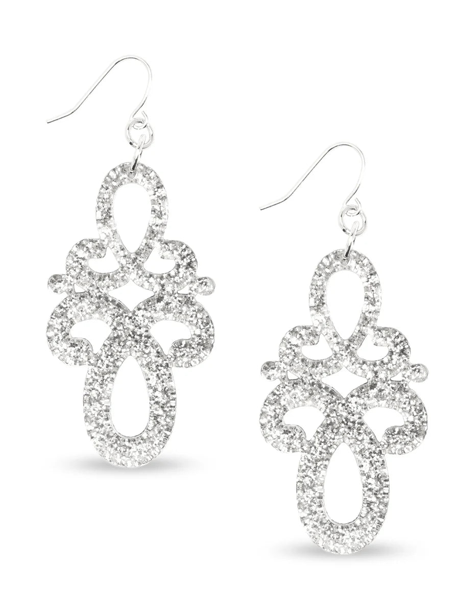 Double Scroll Earrings