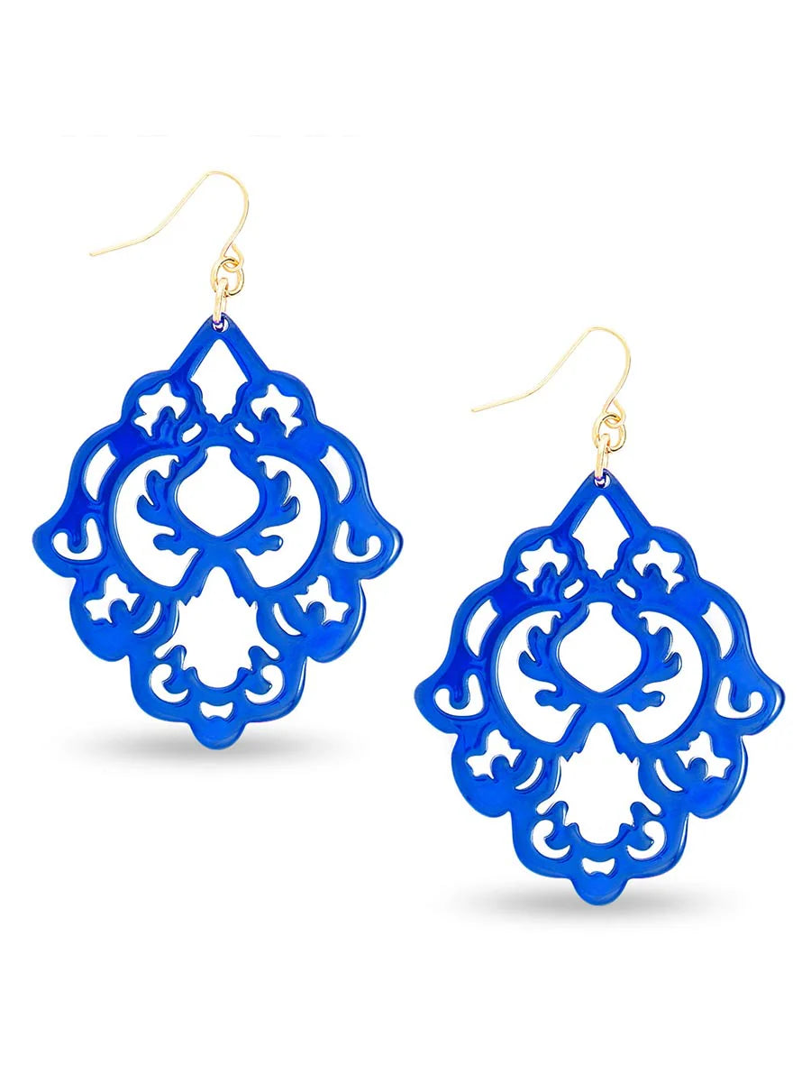 Large Scroll Earrings