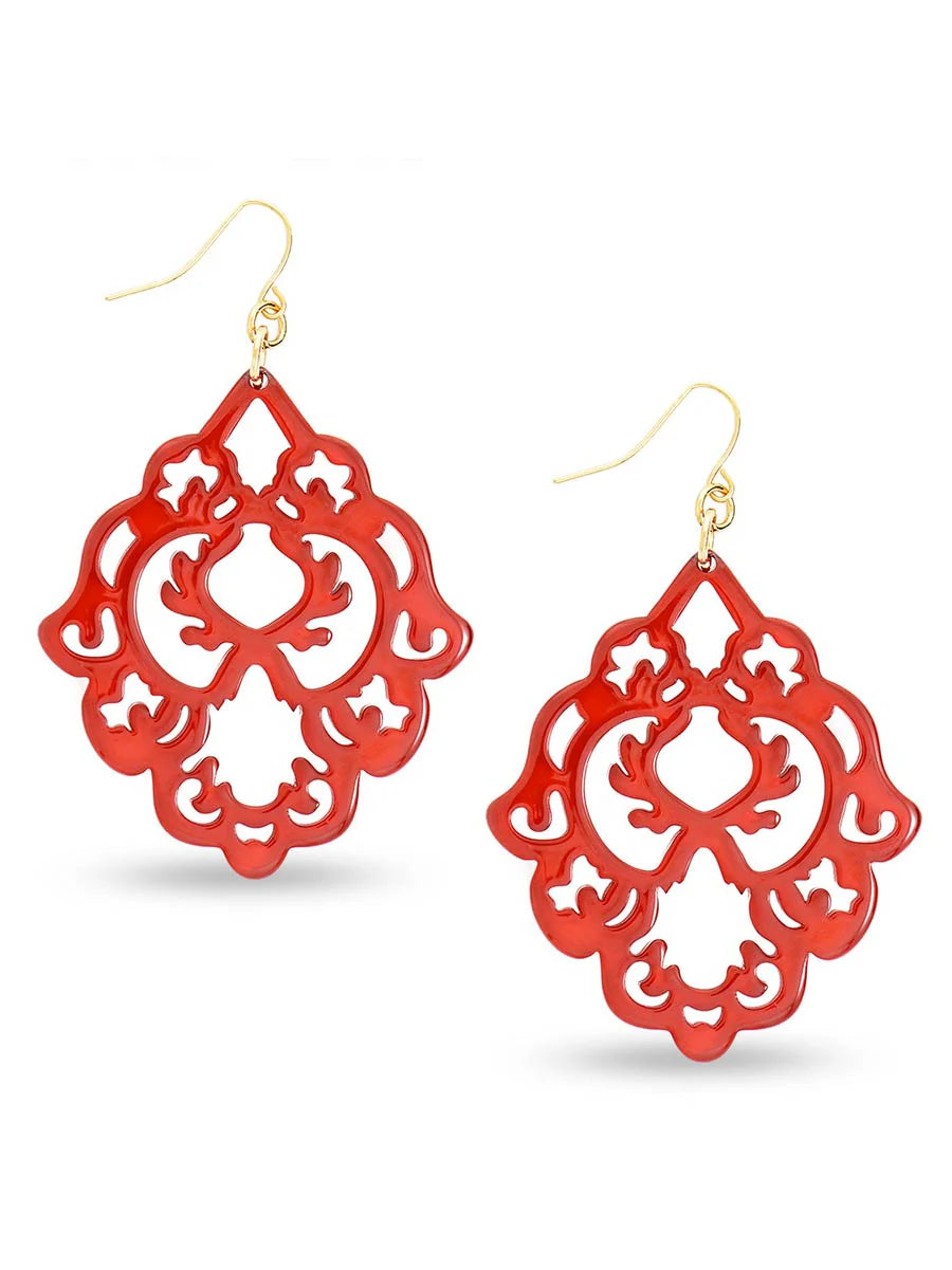 Large Scroll Earrings