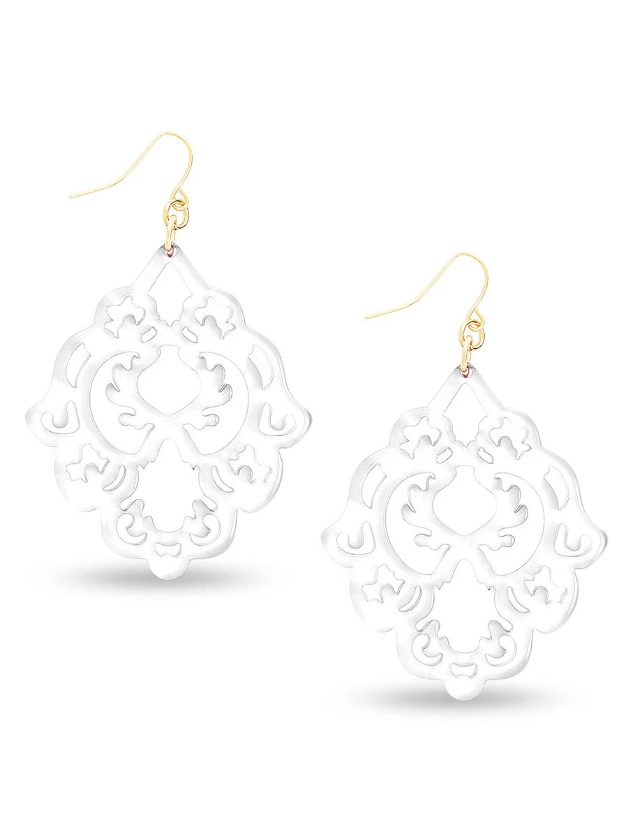 Large Scroll Earrings