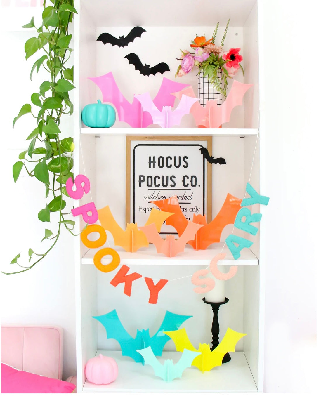 Acrylic Standing Bat Decorations