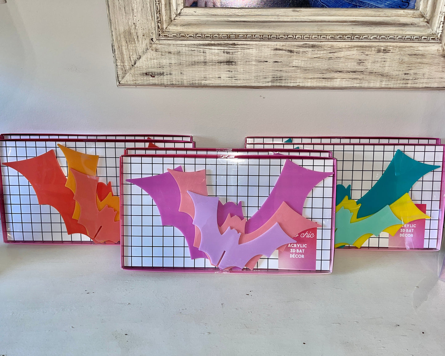 Acrylic Standing Bat Decorations