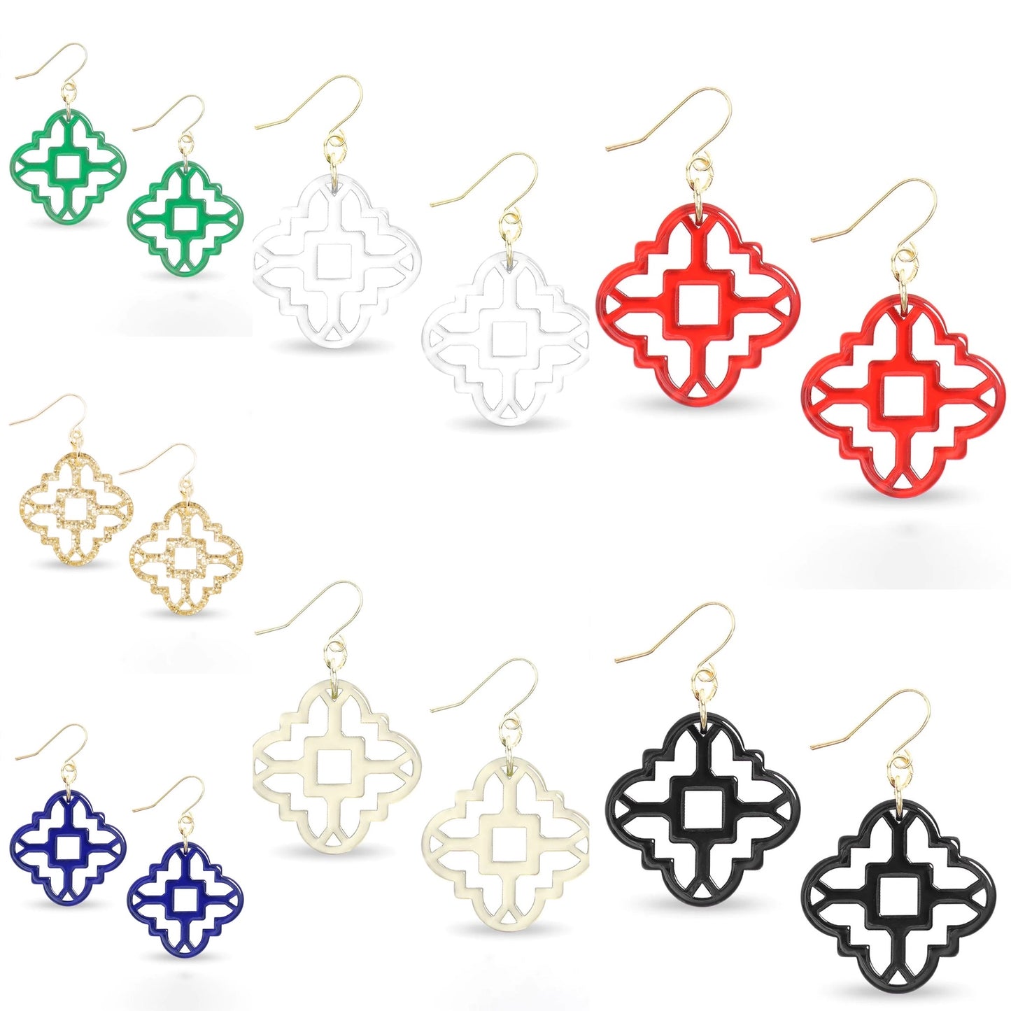Mosaic Tile Earrings